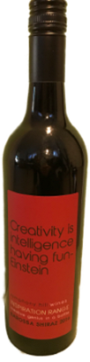 barossa shiraz creativity is intelligence having fun-einstein 2016_20200806103133