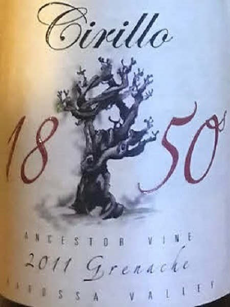 Cirillo Ancestor Vine Grenache